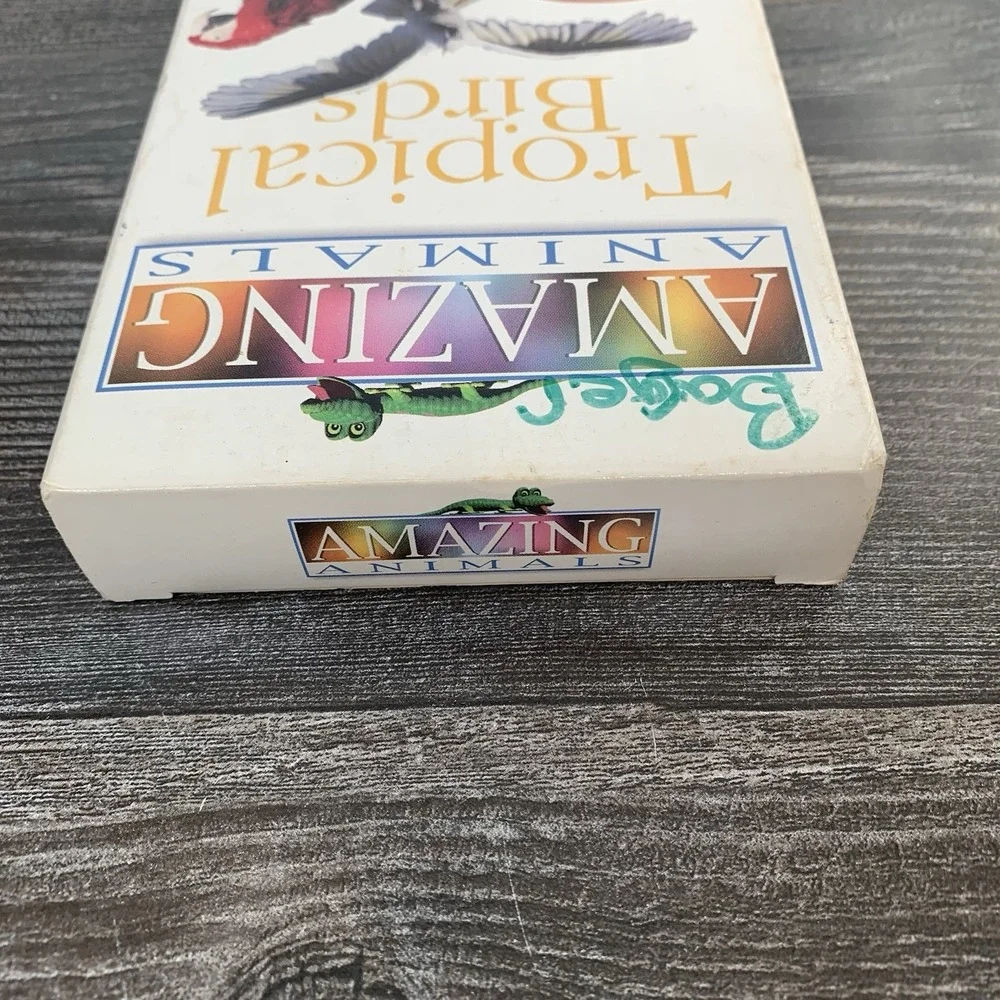Henry's Amazing Animals: Tropical Birds VHS Tape‎ 1997 Disney Channel Show Rare